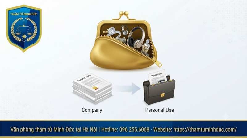 Lợi dụng tín nhiệm chiếm đoạt tài sản 6 sử dụng nguôn vốn công ty vào mục đích cá nhân