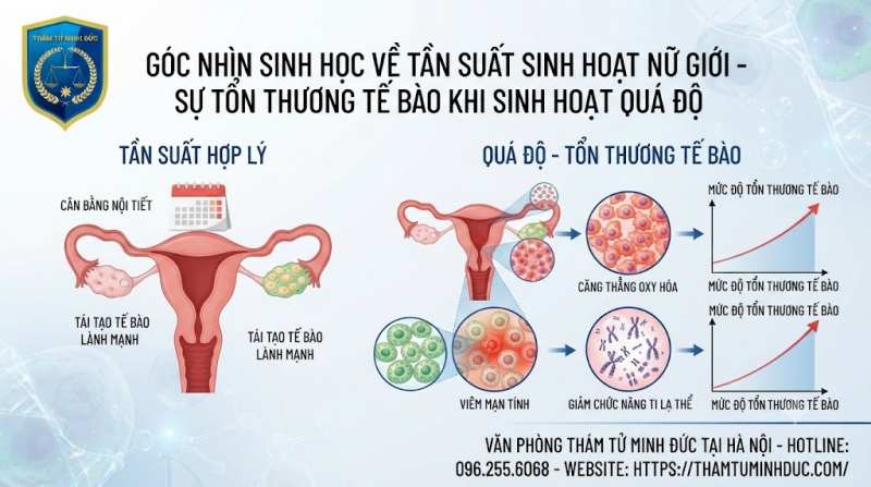Phụ nữ quan hệ nhiều có nhanh già không? 3 sự tổn thương tế bào khi sinh hoạt quá độ