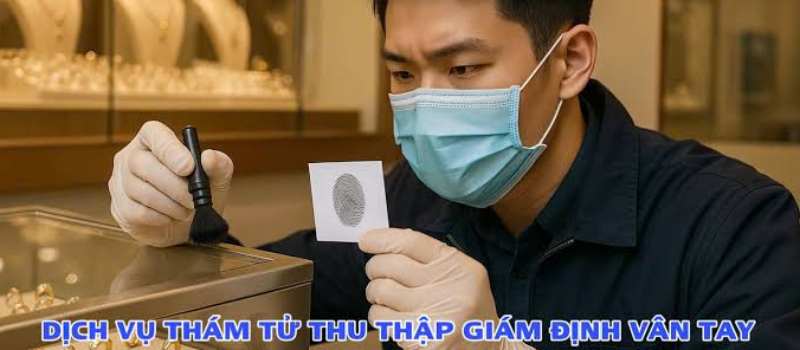 Thuê giám định vân tay bao nhiêu tiền 9 dịch vụ thám tử thu thập mẫu vân tay