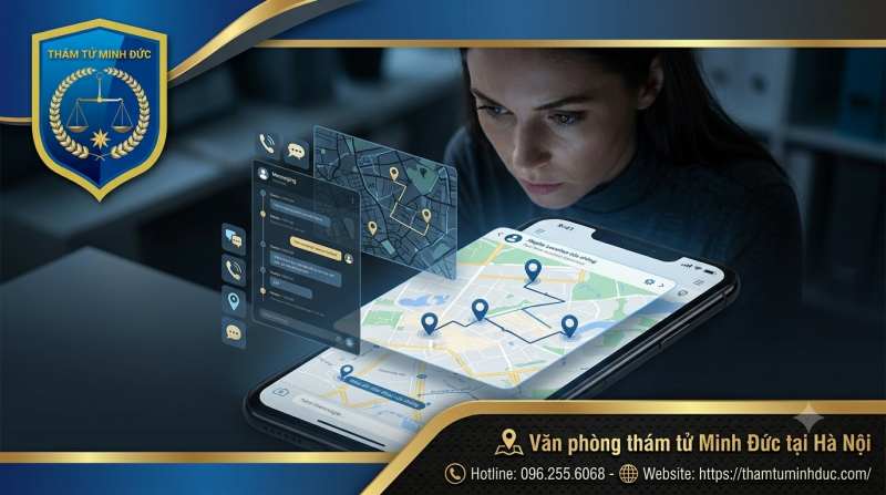 theo dõi điện thoại qua google map