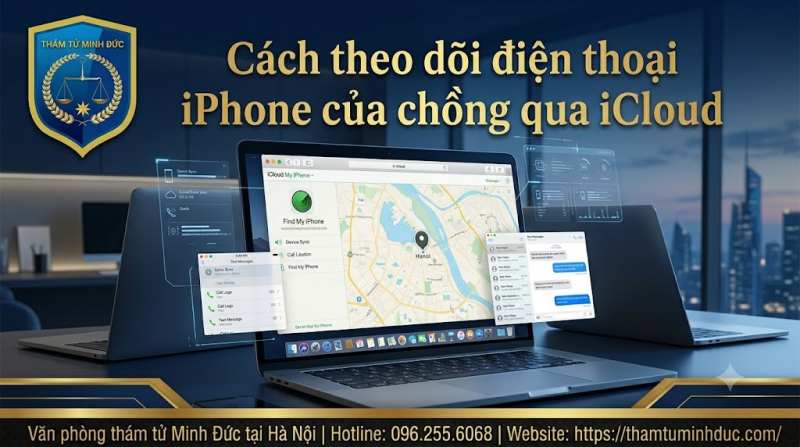 Cách theo dõi điện thoại chồng 4 theo dõi điện thoại của chồng thông qua icluod