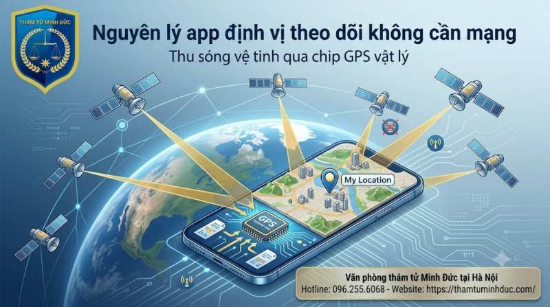 thu sóng vệ tinh qua chip GPS