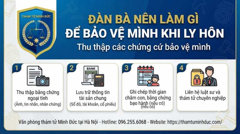 Cách Chia Tay Khiến Đàn Ông Đau Nhất 11 thu thập các chứng cứ để bảo vệ mình