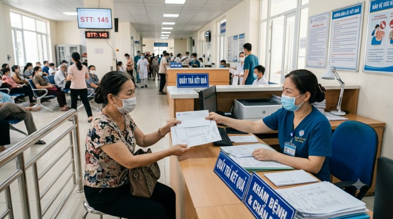trả kết quả