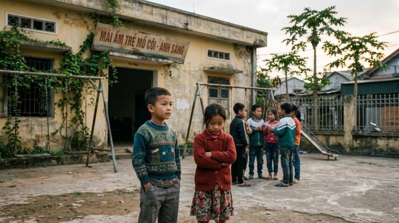 Con nuôi là gì? 3 trẻ em mồ côi