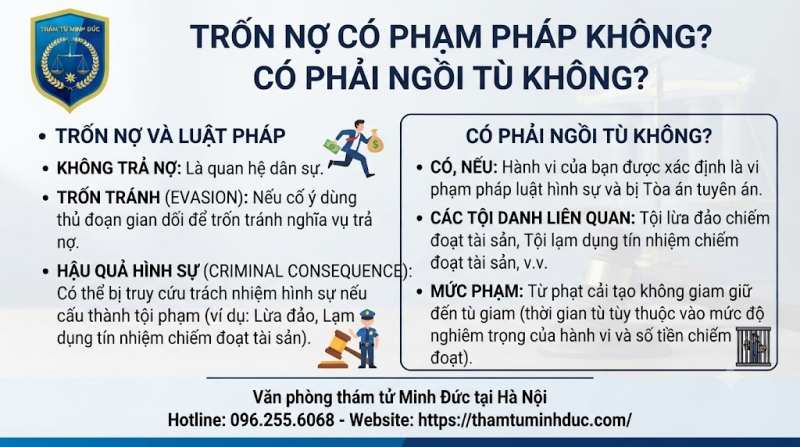 Trốn nợ là gì? 3 trốn nợ có phạm pháp không