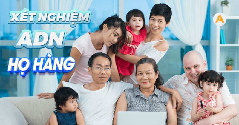 Cách xác định quan hệ huyết thống 6 xét nghiệm họ ngoại