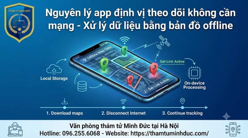 xử lý dữ liệu bằng bản đồ offline