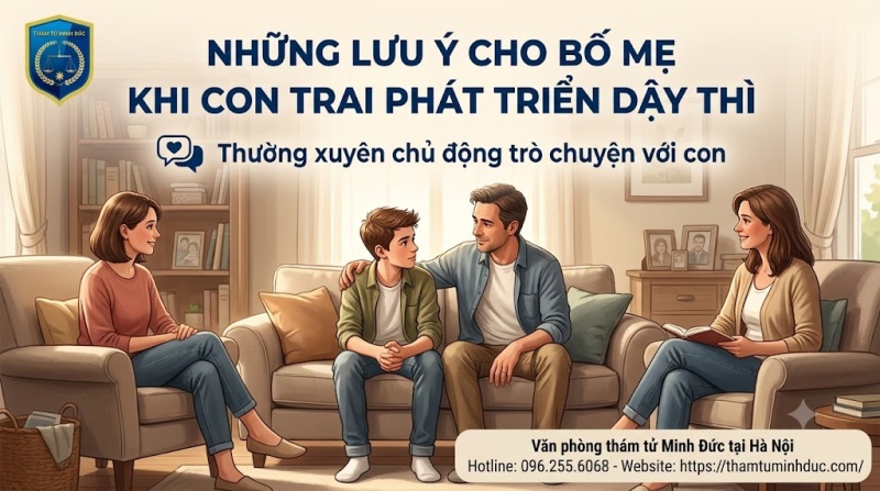 chủ động trò chuyện với con