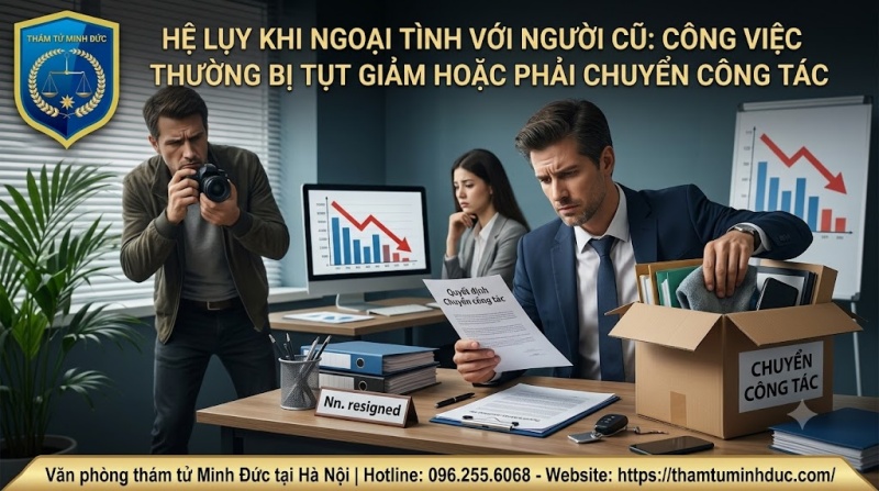 Ngoại tình với người yêu cũ 11 công việc bị tụt giảm