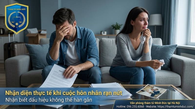 Học cách buông bỏ khi chồng ngoại tình 2 dầu hiệu không thể hàn gắn