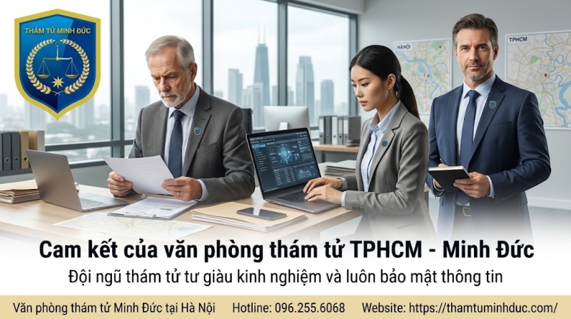 đội ngũ thám tử giàu kinh nghiệm