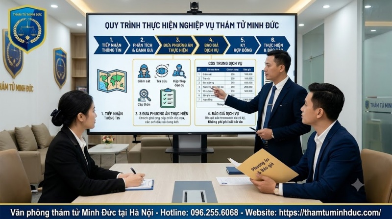 đưa phương án thực hiện và báo giá
