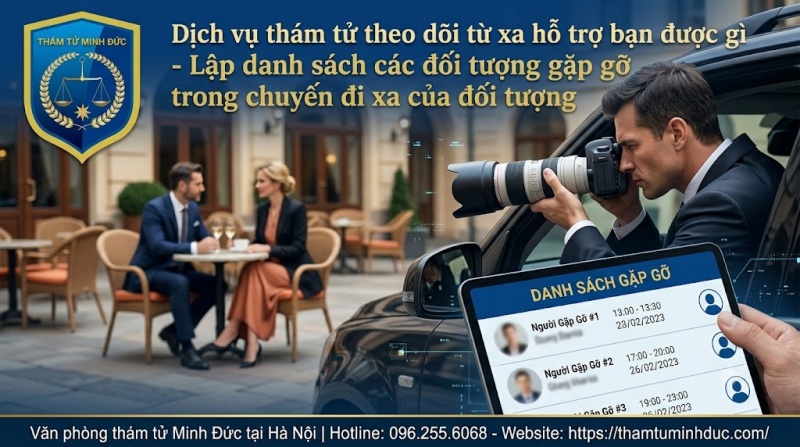 các đối tượng gặp gỡ