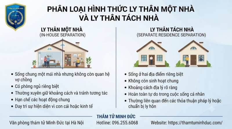 Ly thân là gì? 3 phân loại ly than thực tế trong xã hội