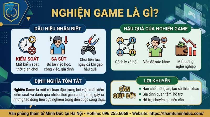 nghiện game là gì