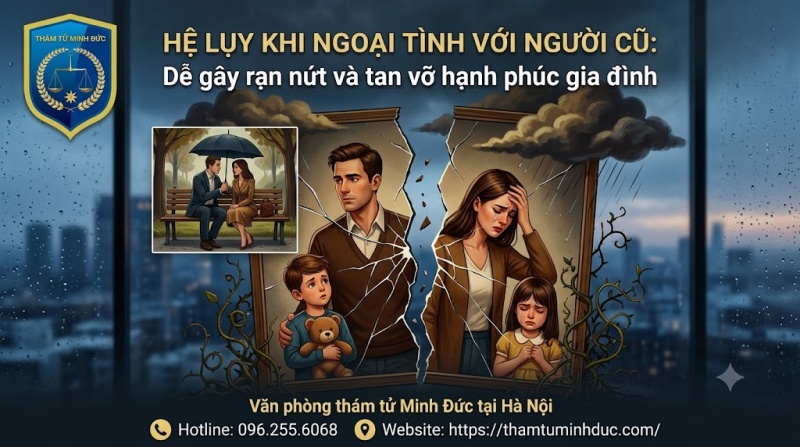 Ngoại tình với người yêu cũ 8 tan vỡ hạnh phúc