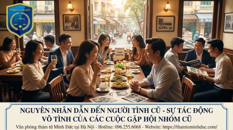 Ngoại tình với người yêu cũ 7 sự tác động của hội nhóm cũ