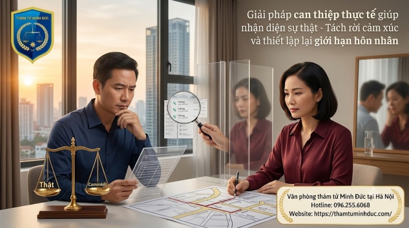 tách rời cảm xúc và thiết lập lại hôn nhân