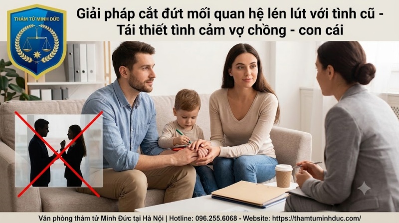 Ngoại tình với người yêu cũ 13 tái thiết tình cảm vợ chồng