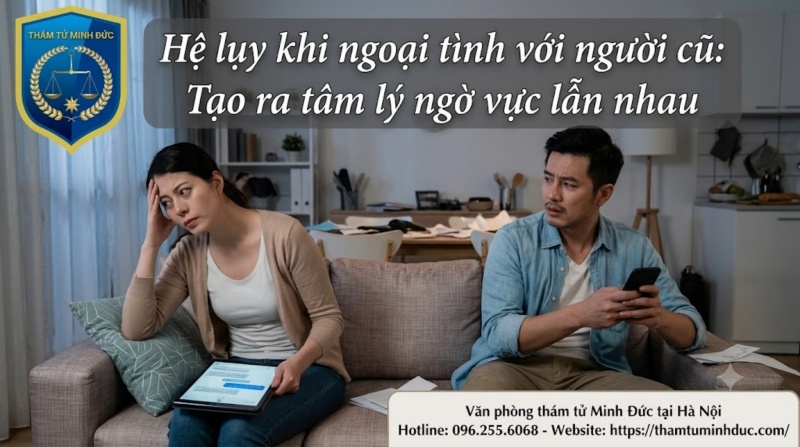 Ngoại tình với người yêu cũ 9 tâm lý ngờ vực nhau