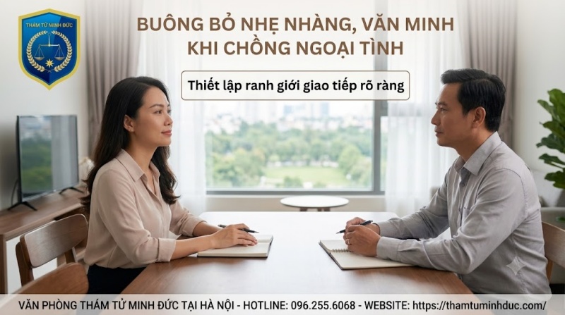 Học cách buông bỏ khi chồng ngoại tình 7 thiết lập ranh giới giao tiếp