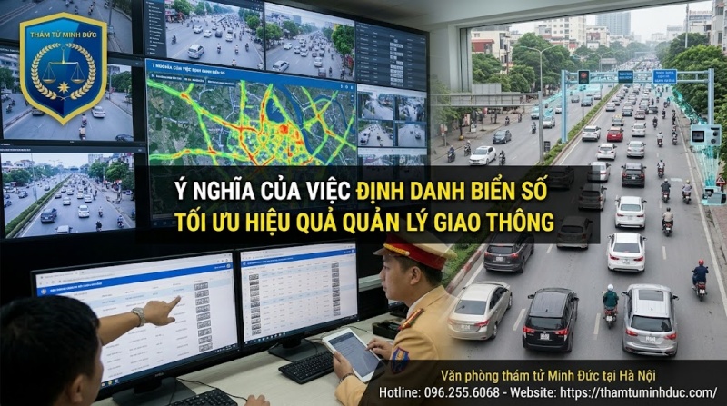 Định danh biển số xe 4 tối ưu hiệu quả quản lý giao thông