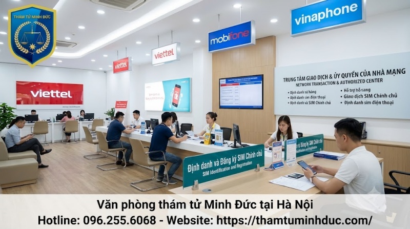 trung tâm giao dịch và ủy quyền nhà mạng