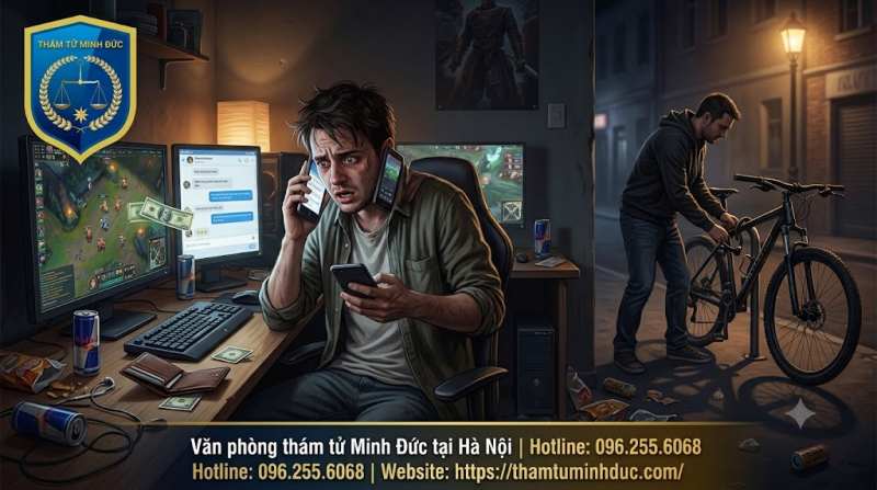 xuất hiện các hành vi lừa đảo và trộm cắp tài sản